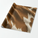 Search for cowhide wrapping paper Cowboy