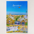 Search for barcelona puzzles Park guell