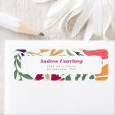 Search for bridal shower return address labels Wildflower