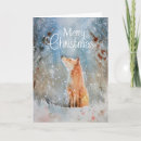Search for wolf christmas cards Watercolor
