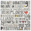 Search for positive affirmation words Typography