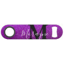 Search for glitter bottle openers Purple