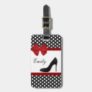 Search for high heels luggage tags Girly