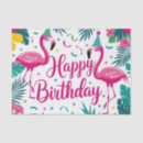 Search for tropical tissue paper Flamingo