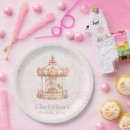 Search for carousel plates Girl birthday