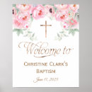 Search for baptism sign posters Floral
