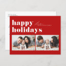 Search for happy holidays postcards Typography