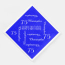 Search for royal blue napkins Birthday