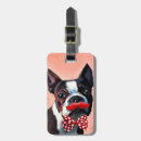 Search for boston terrier luggage tags Antique