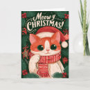 Search for funny cat christmas cards Animal lover