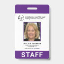 Search for purple badges Staff