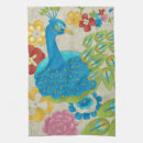 Search for peacock kitchen towels Colorful