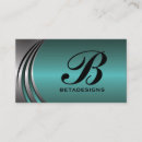 Search for eye catching business cards Black