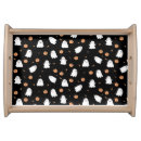 Search for fall serving trays Black