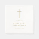 Search for first communion napkins Simple