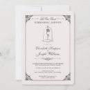Search for beauty and the beast invitations Fairy tale