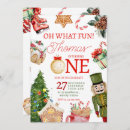 Search for oh what fun birthday invitations Gender neutral