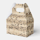 Search for musical notes favor boxes Vintage