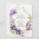 Search for poppy baby shower invitations Watercolor