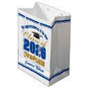 Search for royal blue gift bags Graduate