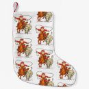 Search for cowboy christmas stockings Santa