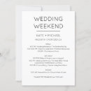 Search for timeline wedding invitations Itinerary