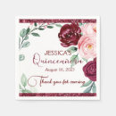 Search for quinceanera napkins Red