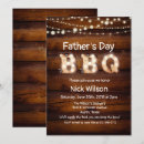 Search for bbq fathers day invitations Rustic