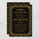 Search for gatsby baby pregnancy invitations vintage