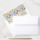 Search for watercolor envelope liners Wildflowers
