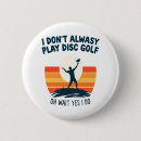 Search for disc golf buttons Golfer