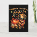 Search for dachshund thanksgiving cards Pumpkin