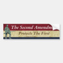 Search for first amendment bumper stickers Gun rights