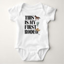 Search for my first rodeo baby clothes Horse