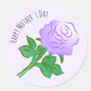Search for violet flower stickers Beautiful