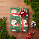 Search for teen boy wrapping paper Santa claus