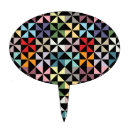 Search for vintage cake toppers Colorful