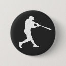 Search for baseball buttons Batter up