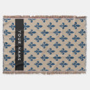 Search for bourbon blankets Fleur de lis