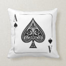 Search for playing cards pillows Spade
