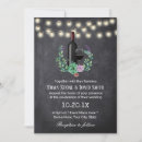 Search for wine bottle wedding invitations Rustic