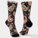Search for paisley socks Black