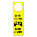 Search for funny door hangers Warning
