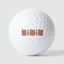 Search for christmas golf balls Typography