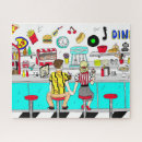 Search for retro diner Hand drawn