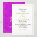 Search for gold purple indian wedding invitations Modern