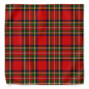 Search for scottish tartan bandanas Red
