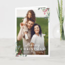 Search for 2 photo christmas cards Merry