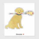Search for yellow lab stickers Pets