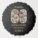 Search for 60th birthday balloons Typography